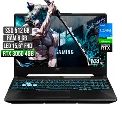 ASUS - Portátil TUF Intel Core i5 RTX 3050 512GB 8GB 15.6" FHD