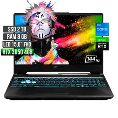 ASUS - Portátil TUF Gaming F15 Intel Core I5 RTX 3050 2TB