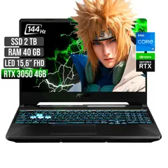 ASUS - Portátil TUF Gaming F15 Intel Core I5 RTX 3050 40GB 2TB