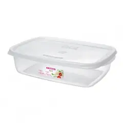 SANREMO - Hermetico Plástico Rectangular 1,8 L Transparente Sanremo.