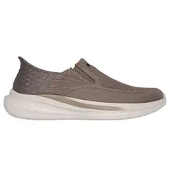 SKECHERS - Tenis Hombre Slips Ins Deacon - Café.-_.