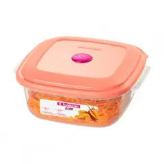 SANREMO - Hermetico Plástico Cuadrado 1,3 L Sanremo.