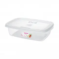 SANREMO - Hermetico Plástico Rectangular 785Ml Transparente Sanremo.