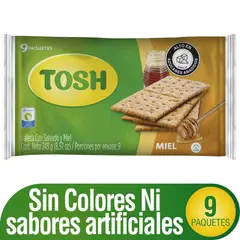 TOSH - Galletas Miel X 243g