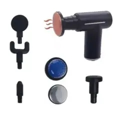 GENERAL - Masajeador Muscular Eléctrico Pistola Calor Frio corporal