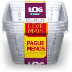 ORDENE - Caja Display - Canastos Mediano Lmpm Cristal Pague 3 Lleve 4