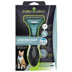 FURMINATOR - Cepillo Pequeño Deslanador Gato Pelo Largo