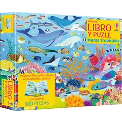 USBORNE - Mares Tropicales. Libro Y Puzle