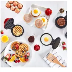 DASH - Set X 3 Mini Waflera Plancha Y Parrilla Maker