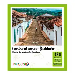 INGENIO - Rompecabezas 380 Piezas Barichara Santander Madera
