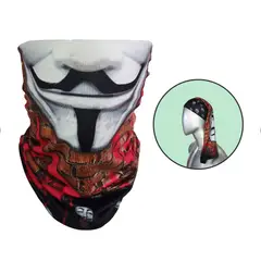 FITNESS - Cuello Deportivo Largo Balaclava Ciclismo Bandana De Vendetta En Licra