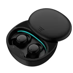 MOVISUN - Audífonos Bluetooth Inalámbricos T17 Aptos Dormir color negro