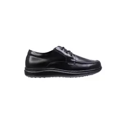 GENERICO - Zapato Colegial De Amarrar De Cuero