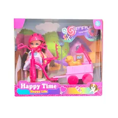 GENERICO - Muñeca Vestido Bicicleta Triciclo Mascota Juguete Niñas