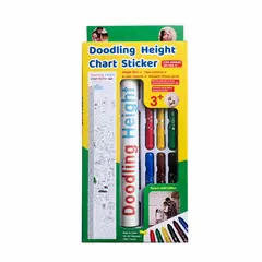 ENFANT'ASY - Vinilo Adhesivo Pared Colear Y Medir Estatura Niños Metro