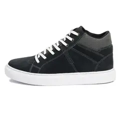 VIAR - Tenis Bota en Cuero Para Hombre Fiodor02 Gris