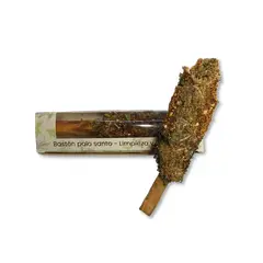 CUARZOS & ANGELES - BASTÓN PALO SANTO - LIMPIEZA Y EQUILIBRIO