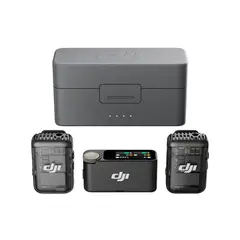 DJI - Micrófono Mic 2 (2 TX + 1 RX + Estuche de Carga)