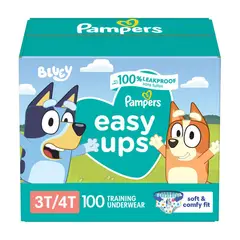 PAMPERS - Pañales Easy Ups Talla 3-4 / 100 Unidades
