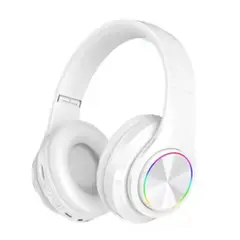 GENERICO - Audífonos Diadema Bluetooth Inalámbricos Plegables Color De La Luz Rbg