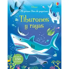 USBORNE - Tiburones Y Rayas. Mi Primer Libro Pegatinas