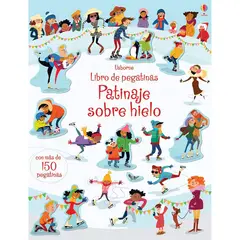 USBORNE - Patinaje Sobre Hielo. Libro De Pegatinas