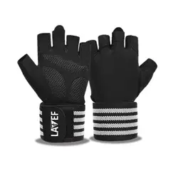 LAVEF - Guantes Con Protección Muñeca Calleras GYM Fitness