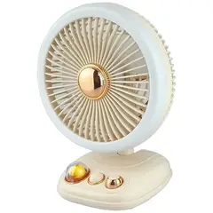 ONE PIXEL - Ventilador Recargable Personal Portátil Luz LED Silencioso