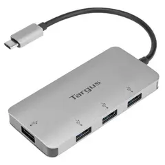 TARGUS - Hub USB-C A ACH226BT, De 4 Puertos USB-A 3.0