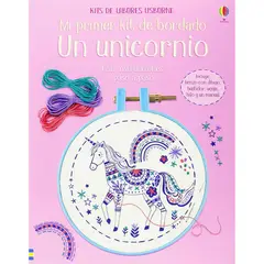 USBORNE - Un Unicornio. Mi Primer Kit De Bordado