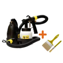 STANPROF - Pistola para pintar+compresor sk1806 600w + Obsequio 2Brochas