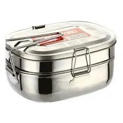 GENERICO - Marmita Menaje Grande Recipiente Platos Comida Camping
