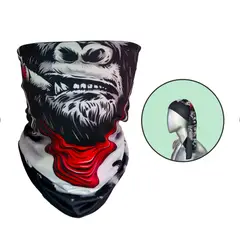 FITNESS - Cuello Deportivo Largo Bandana Ciclismo Balaclava De Gorilla En Licra