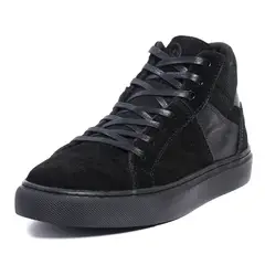 VIAR - Tenis Bota en Cuero Para Hombre Fiodor03 Negro