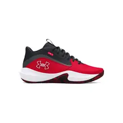 UNDER ARMOUR - Tenis Hombre Basket Lockdown 7 Rojo
