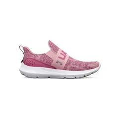 UNDER ARMOUR - Tenis Niña UA GPS SURGE 3 SLIP Rosado
