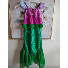 GENERICO - Disfraz sirena niña talla 8 disfraz sirena