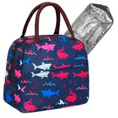BOOGY - Nevera bolso lonchera termica materna lactancia Tiburones