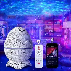 GENERICO - Proyector De Estrellas Bluetooth Cascara Huevo De Dinosaurio