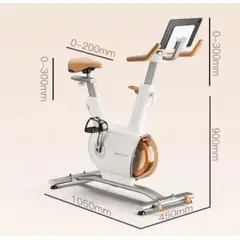 GENERICO - SPINNING PREMIUM RESISTENCIAMAGNETICA Y VOLANTE DUAL DE 7 KG