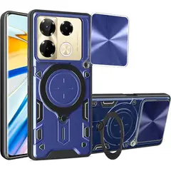 GENERICO - Estuche Armo Antigolpe Infinix note 40 pro Plus 5g Azul