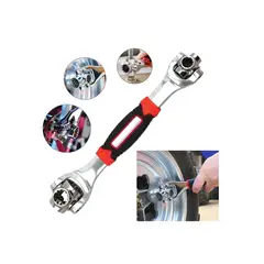 GENERICO - Llave Universal 48 En 1 Gira 360 Grados 8 A 19 Mm Premium Color Unico Agregar a favoritos