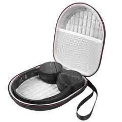 GENERICO - Estuche Plano Negro para Audifonos de Diadema