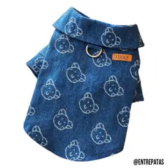 GENERICO - Camisa de Jean para mascotas