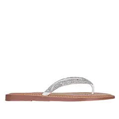 FRATTINI BELA - Sandalia Casual de Mujer Aria 6-24-2 Blanco plata