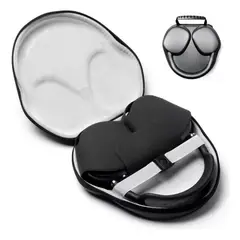 GENERICO - Estuche Plano Negro para Audifonos Airpods Max