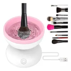 GENERICO - Limpiador De Brochas De Maquillaje Eléctrico Cepillo Brochas
