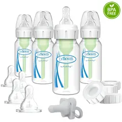 DR BROWNS - Set De Teteros Flujo Natural Anticólicos libre BPA