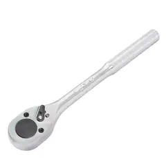 FOY - Ratchet reversible mango moleteado para copa cuadro de 12 cabeza pera