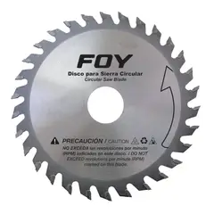 FOY - Disco para sierra circular para corte madera 30 dientes 10